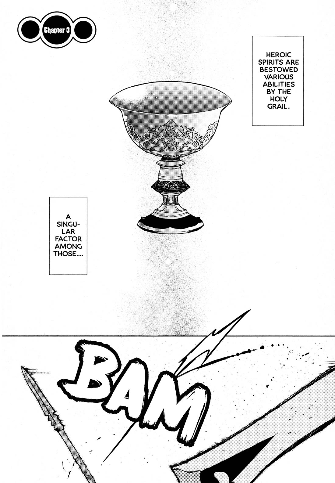 Fate/Hollow Ataraxia Chapter 3 page 1 - Chapter 3