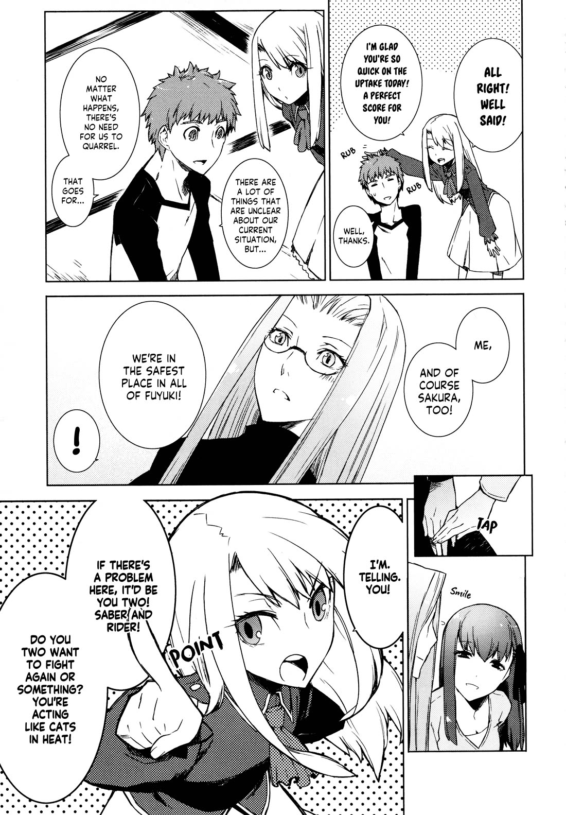 Fate/Hollow Ataraxia Chapter 3 page 11 - Chapter 3