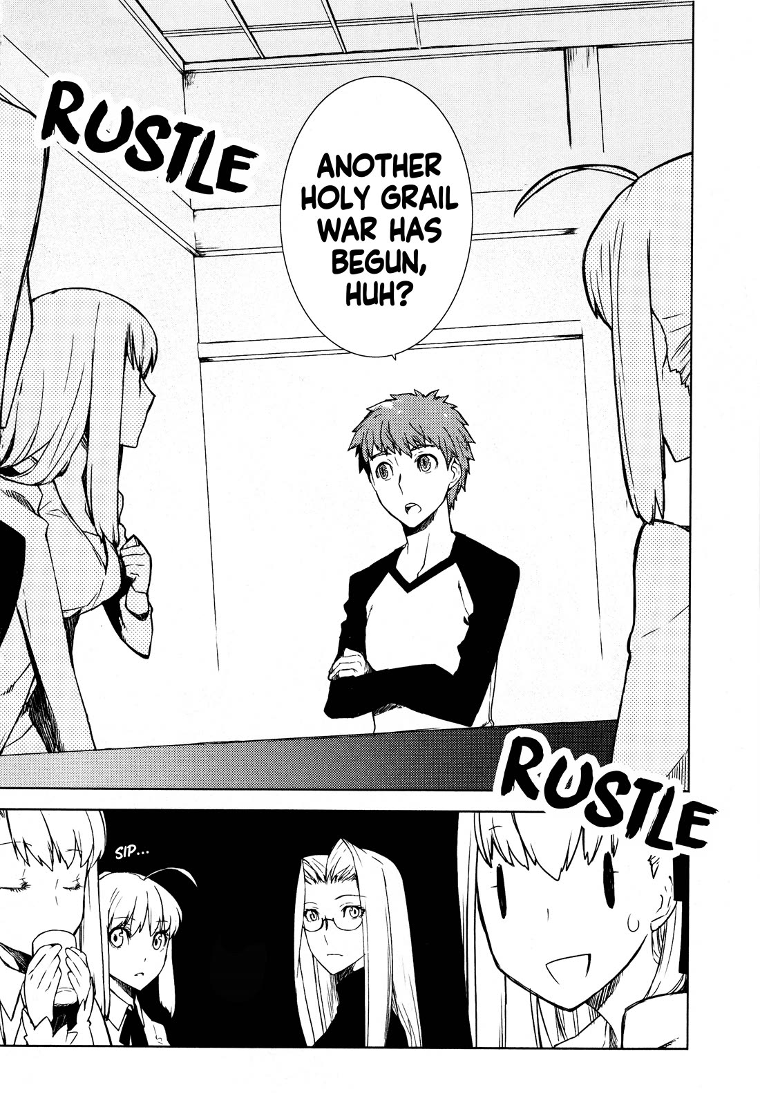 Fate/Hollow Ataraxia Chapter 3 page 4 - Chapter 3