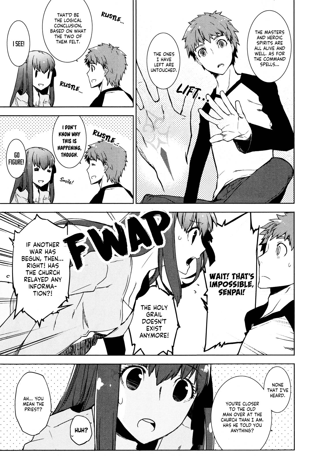 Fate/Hollow Ataraxia Chapter 3 page 5 - Chapter 3