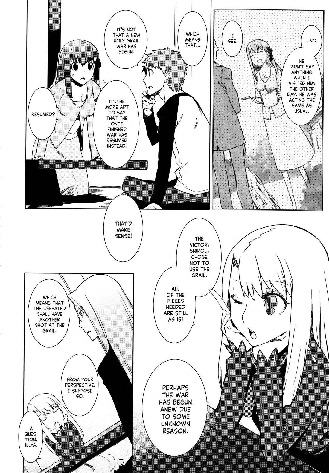 Fate/Hollow Ataraxia Chapter 3 page 6 - Chapter 3