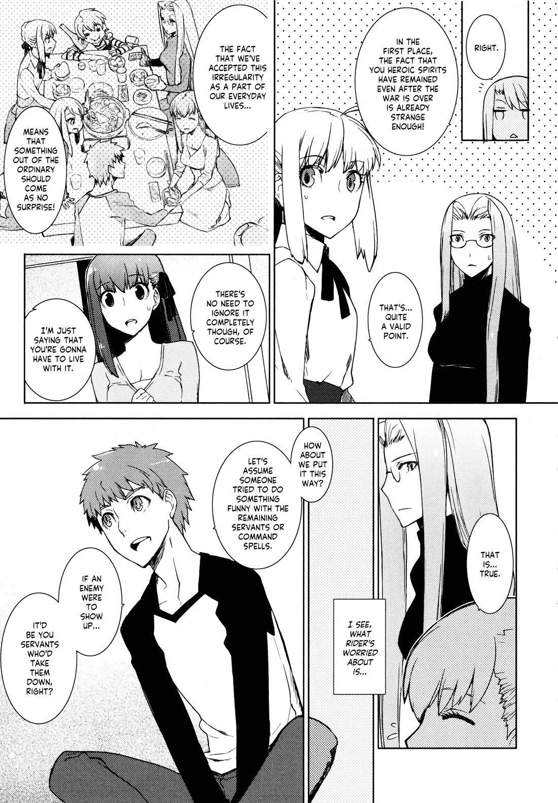 Fate/Hollow Ataraxia Chapter 3 page 9 - Chapter 3