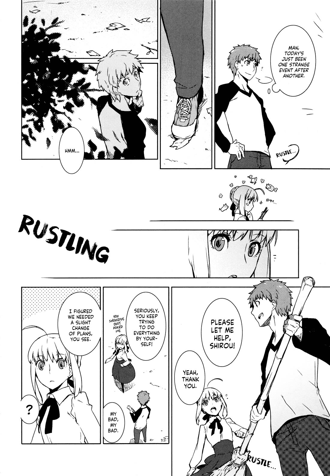 Fate/Hollow Ataraxia Chapter 4 page 10 - Chapter 4