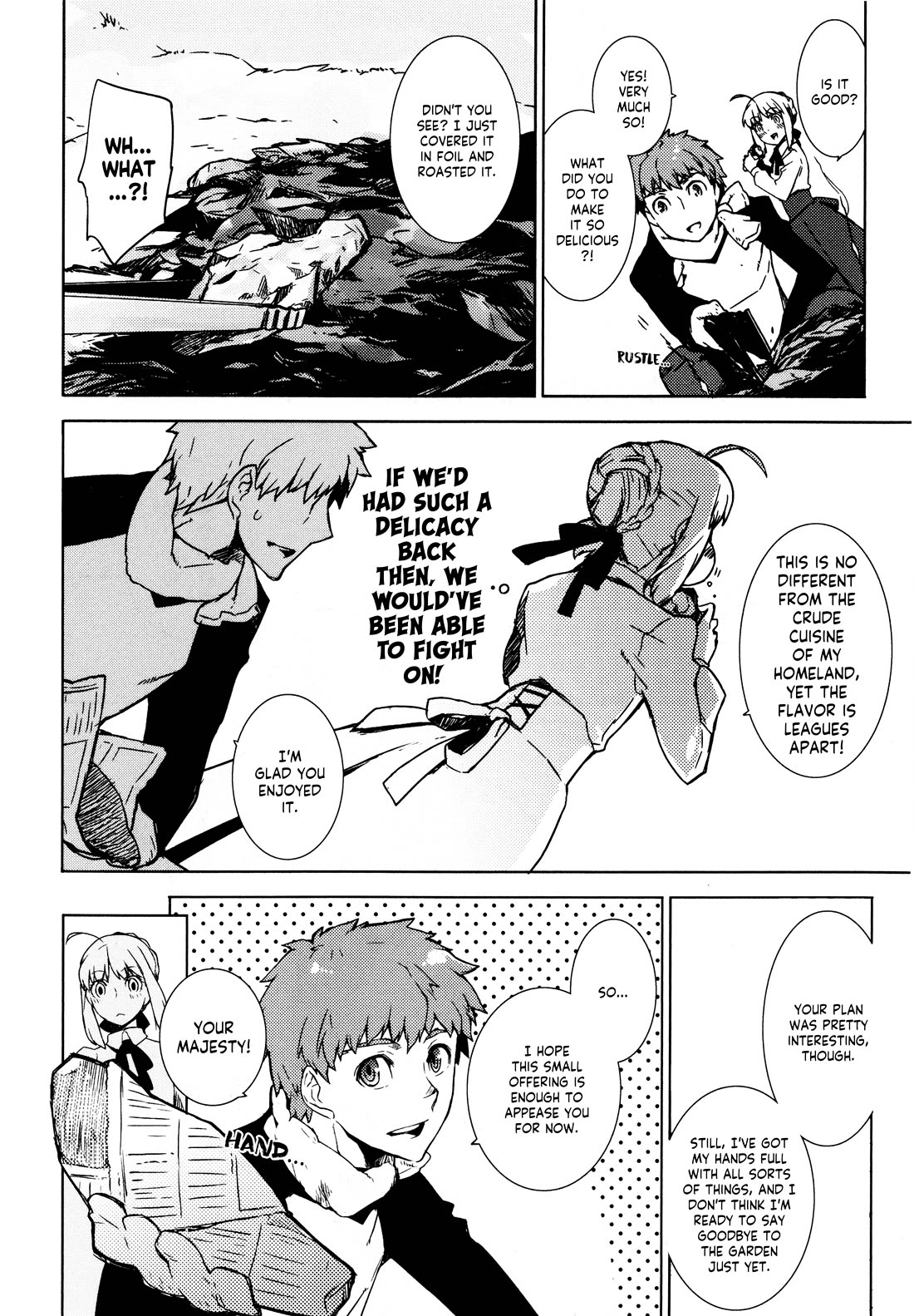 Fate/Hollow Ataraxia Chapter 4 page 12 - Chapter 4