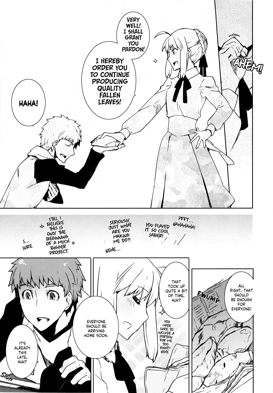 Fate/Hollow Ataraxia Chapter 4 page 13 - Chapter 4