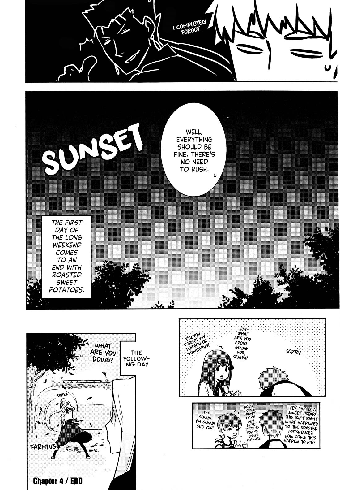 Fate/Hollow Ataraxia Chapter 4 page 14 - Chapter 4