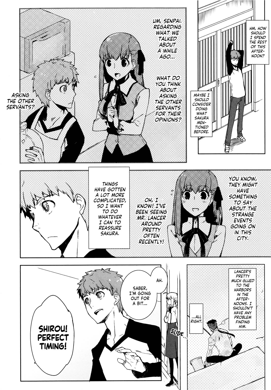 Fate/Hollow Ataraxia Chapter 4 page 2 - Chapter 4
