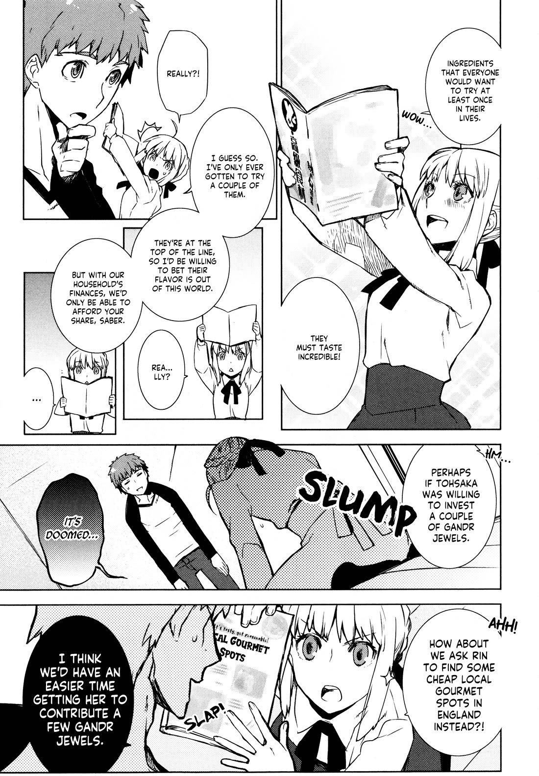 Fate/Hollow Ataraxia Chapter 4 page 5 - Chapter 4