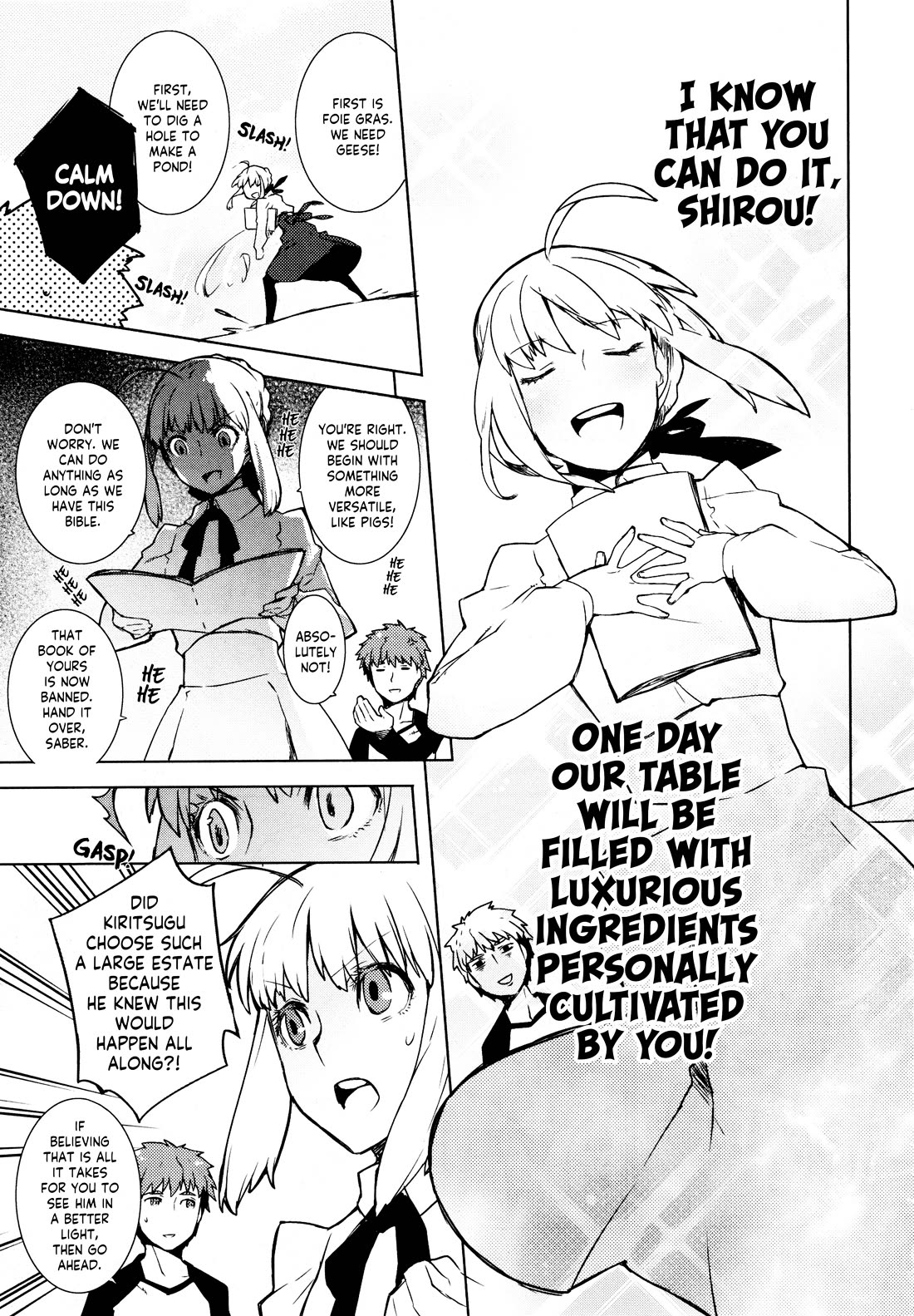 Fate/Hollow Ataraxia Chapter 4 page 9 - Chapter 4