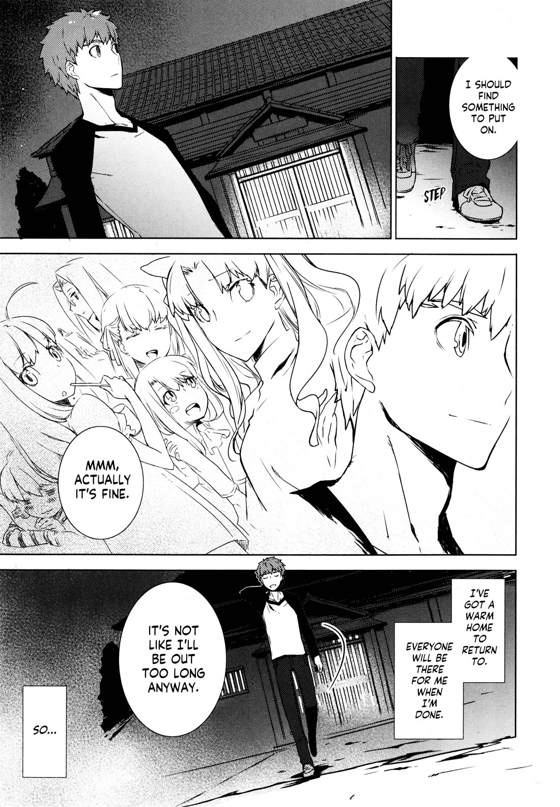 Fate/Hollow Ataraxia Chapter 7 page 3 - Chapter 7