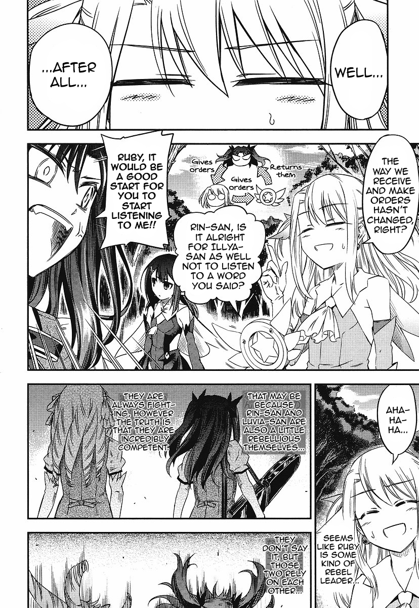 Fate/Kaleid Liner Prisma Illya 2wei! Chapter 1 page 18 - Chapter 1: Illya grow up!