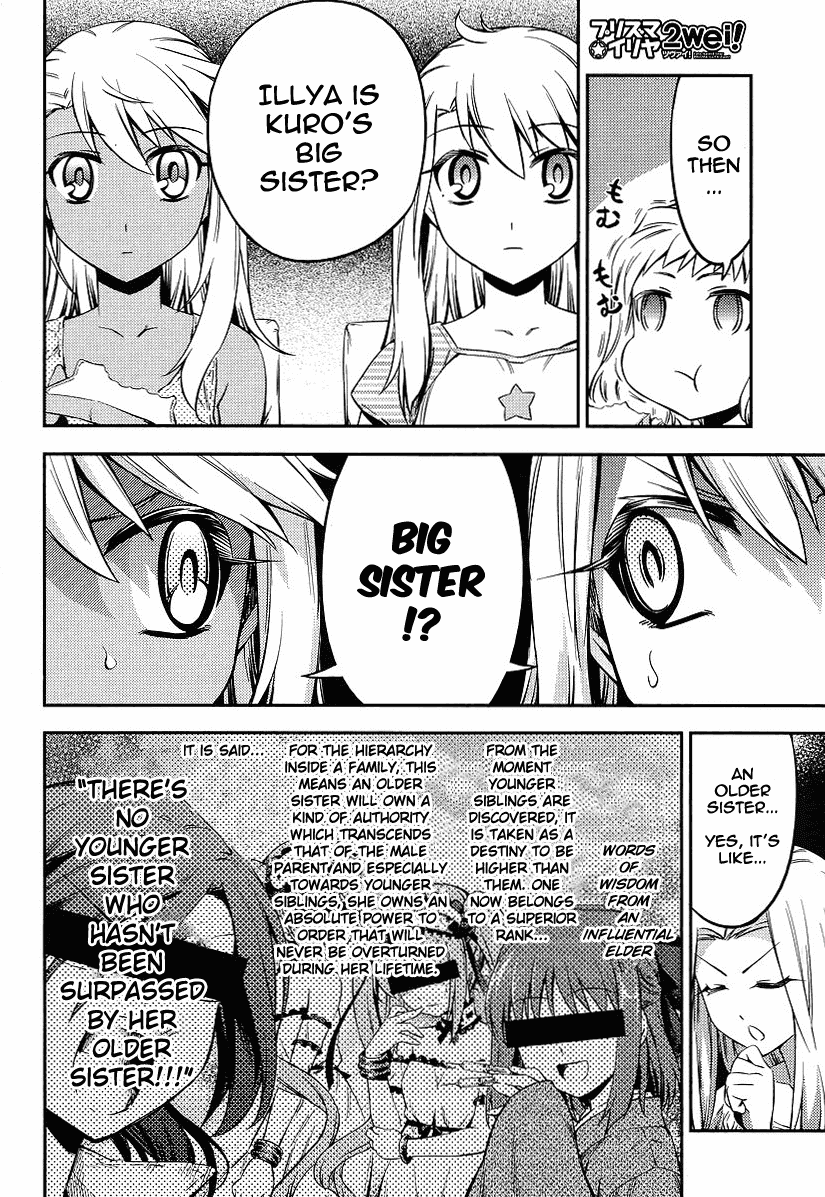 Fate/Kaleid Liner Prisma Illya 2wei! Chapter 11 page 6 - Chapter 11: Flexible onee-chan