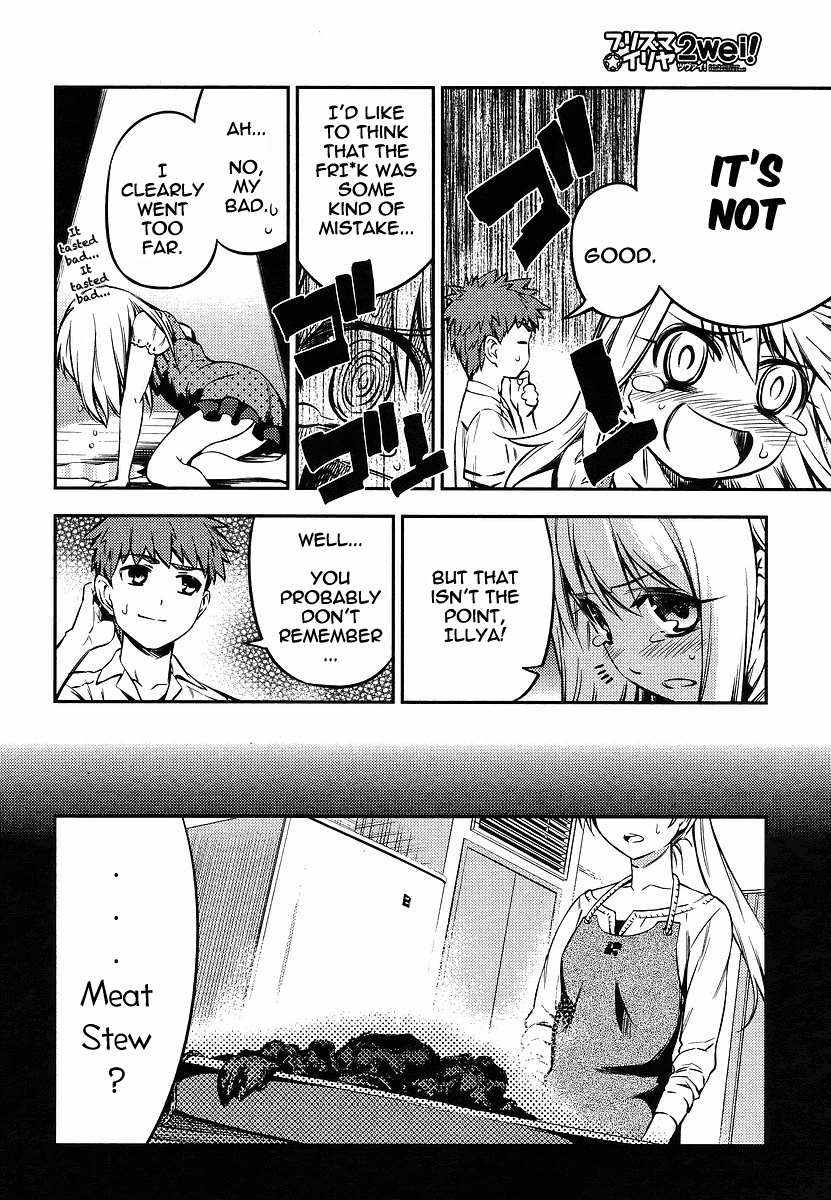 Fate/Kaleid Liner Prisma Illya 2wei! Chapter 12 page 20 - Chapter 12: Clash! cookin' sisters