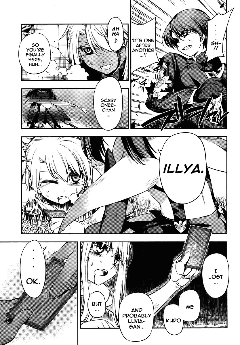 Fate/Kaleid Liner Prisma Illya 2wei! Chapter 14 page 25 - Chapter 14: Solo fight