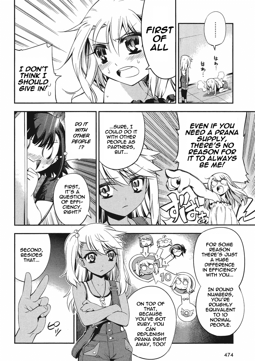 Fate/Kaleid Liner Prisma Illya 2wei! Chapter 17 page 12 - Chapter 17: Like looking in the mirror...and it's sucks