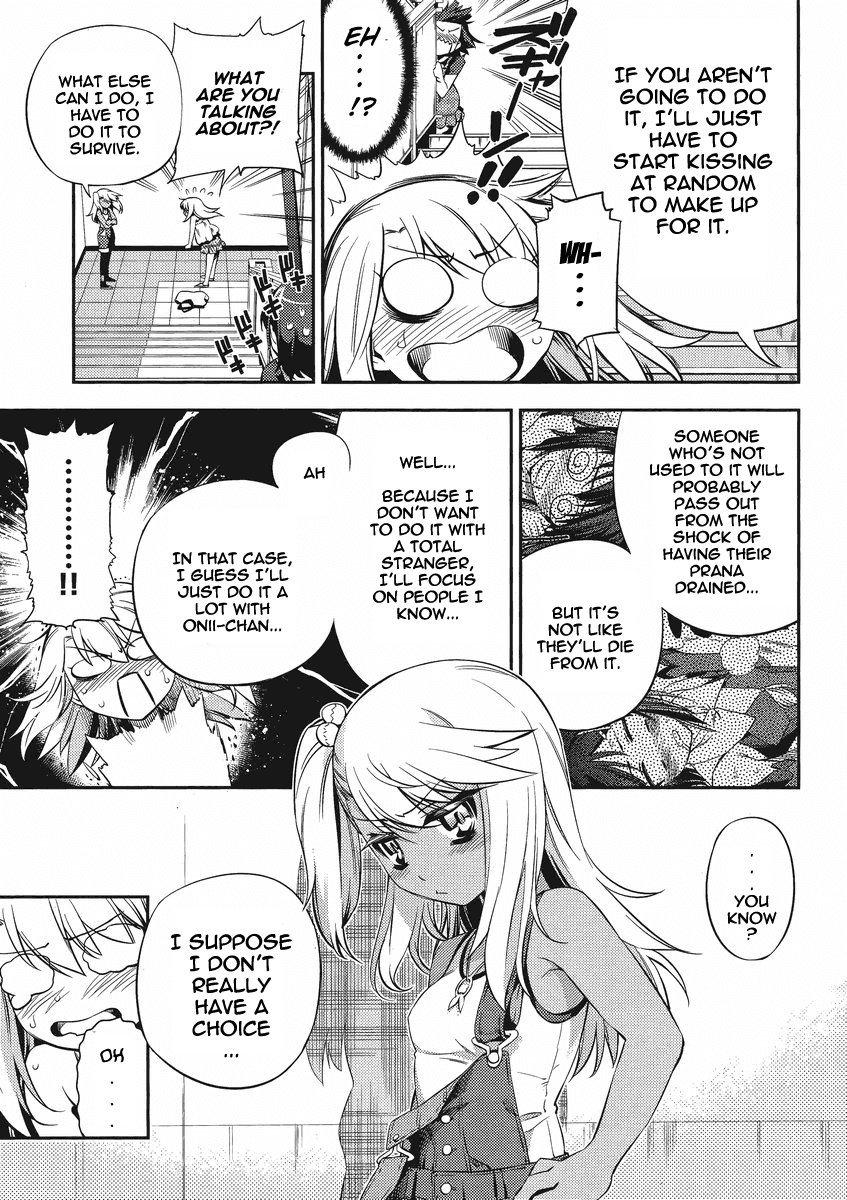 Fate/Kaleid Liner Prisma Illya 2wei! Chapter 17 page 13 - Chapter 17: Like looking in the mirror...and it's sucks