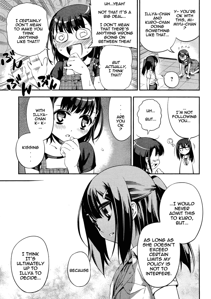 Fate/Kaleid Liner Prisma Illya 2wei! Chapter 17 page 21 - Chapter 17: Like looking in the mirror...and it's sucks
