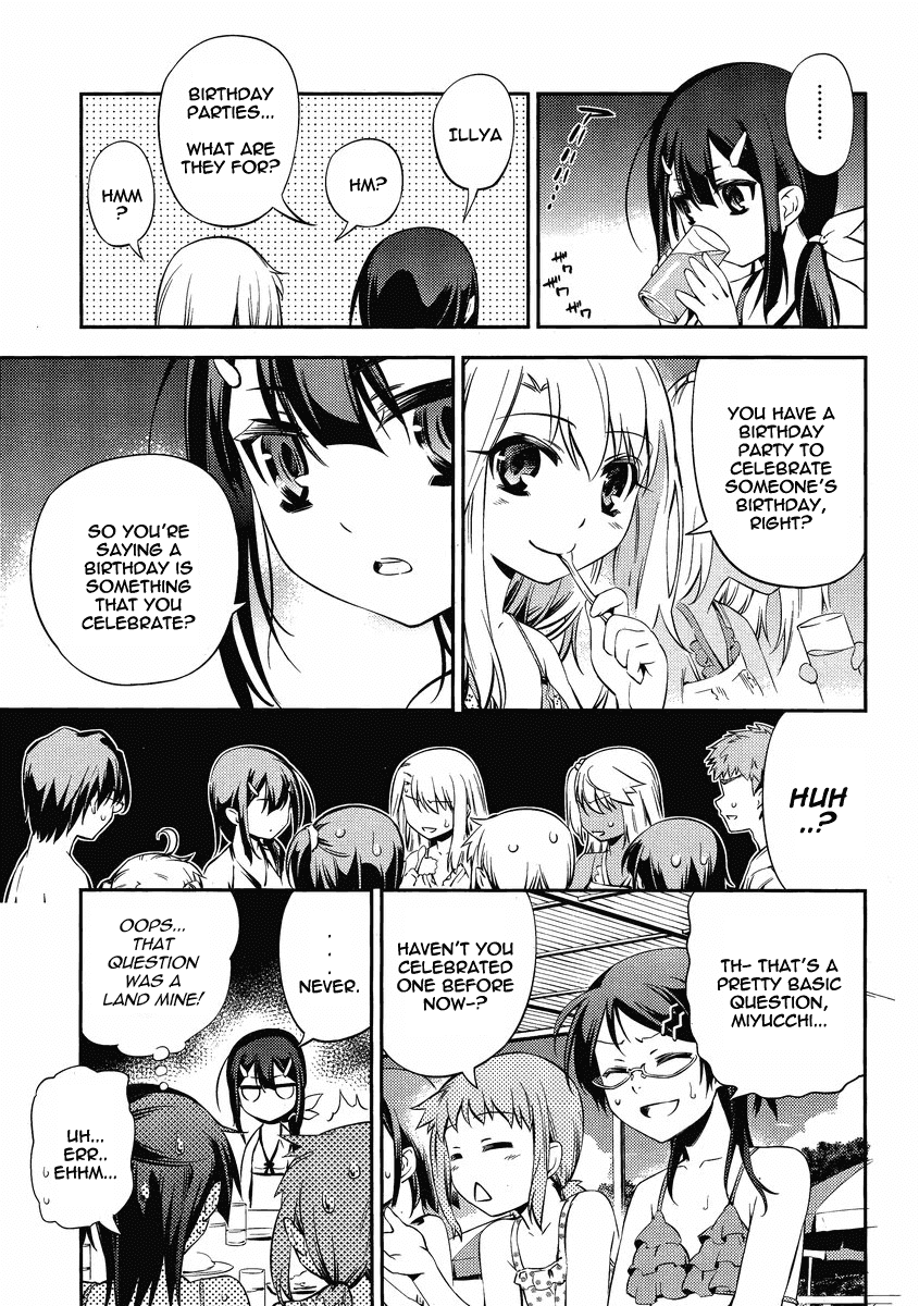 Fate/Kaleid Liner Prisma Illya 2wei! Chapter 18 page 18 - Chapter 18: Tricolored Birthday