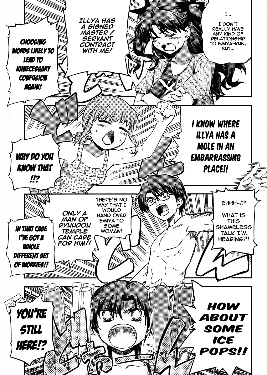 Fate/Kaleid Liner Prisma Illya 2wei! Chapter 19 page 10 - Chapter 19: Tricolored Birthday (Part II)