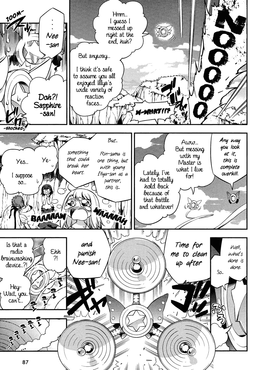 Fate/Kaleid Liner Prisma Illya 2wei! Chapter 19 page 22 - Chapter 19: Tricolored Birthday (Part II)