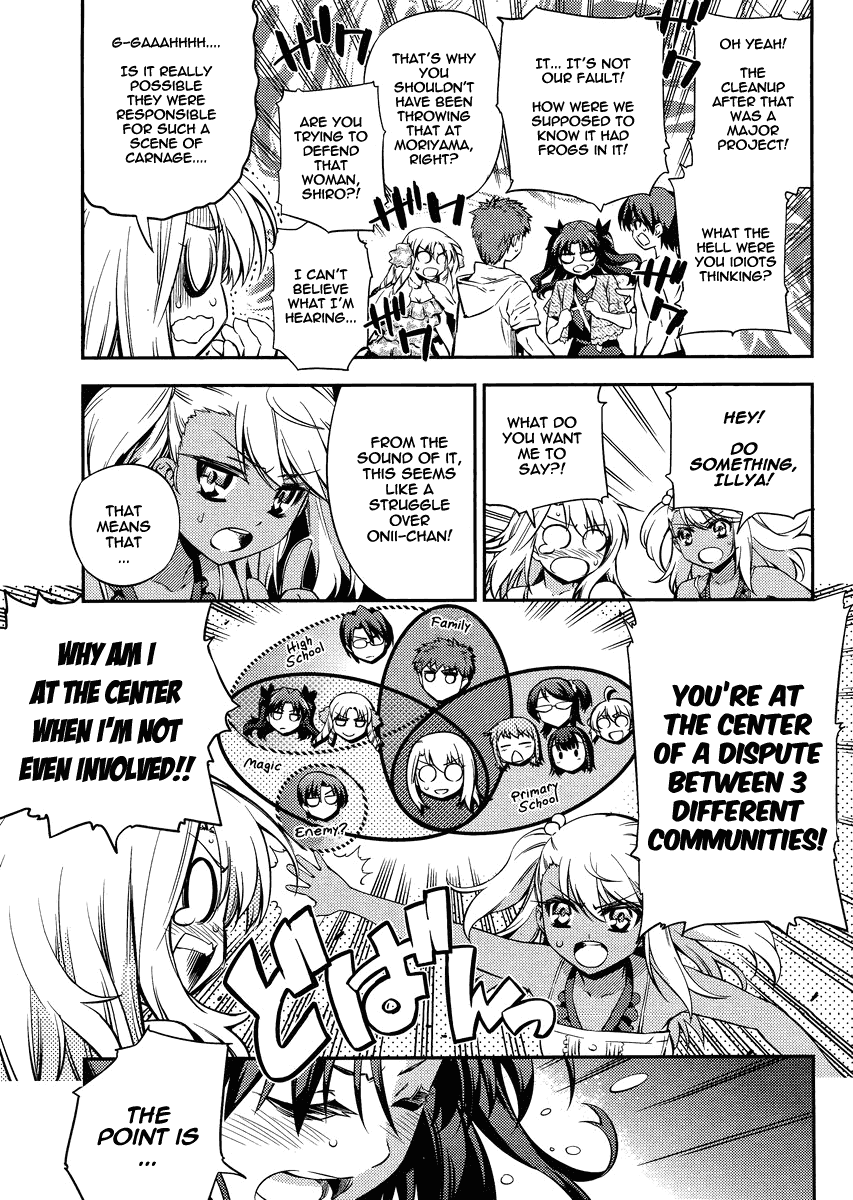 Fate/Kaleid Liner Prisma Illya 2wei! Chapter 19 page 8 - Chapter 19: Tricolored Birthday (Part II)