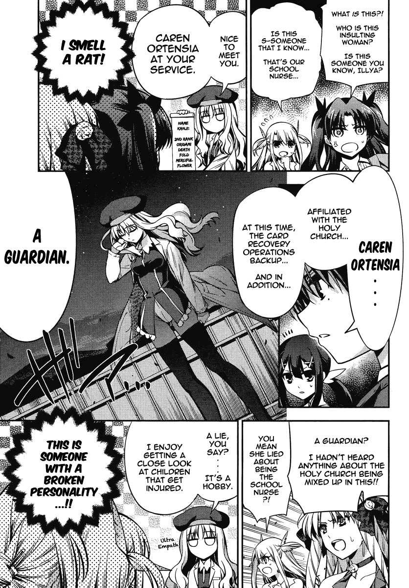 Fate/Kaleid Liner Prisma Illya 2wei! Chapter 23 page 14 - Chapter 23: Guardian