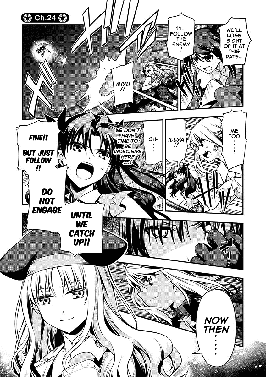 Fate/Kaleid Liner Prisma Illya 2wei! Chapter 24 page 1 - Chapter 24: That Which Lies Beneath