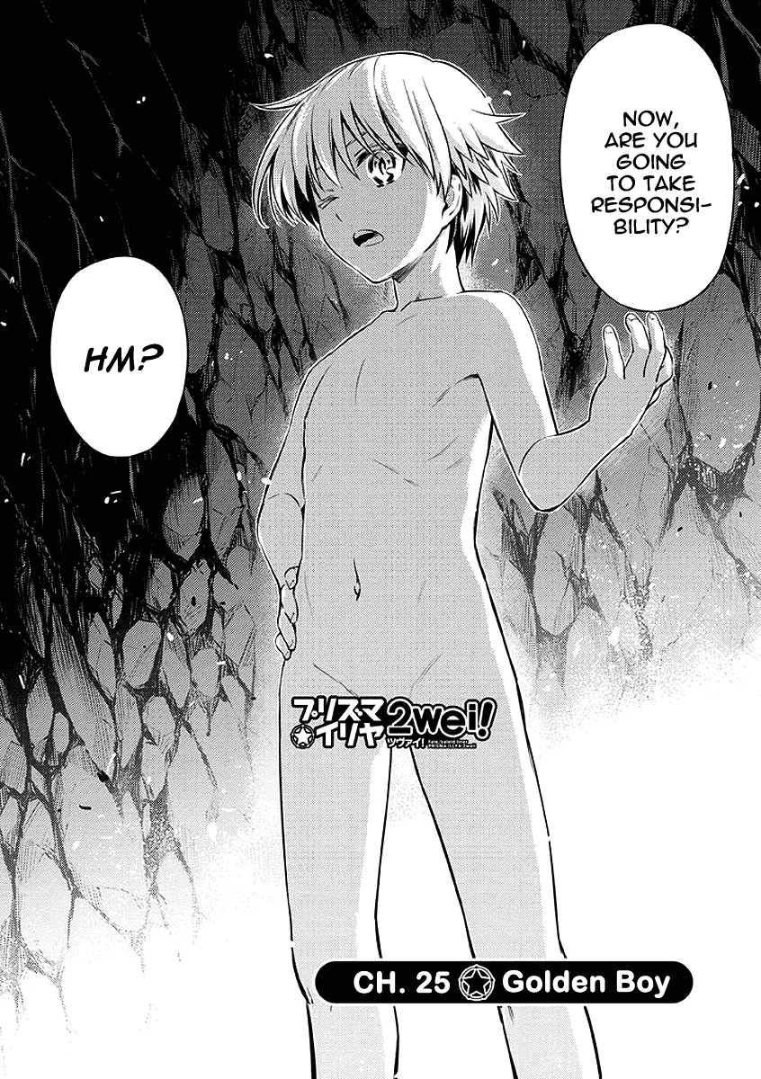 Fate/Kaleid Liner Prisma Illya 2wei! Chapter 25 page 2 - Chapter 25: Golden Boy