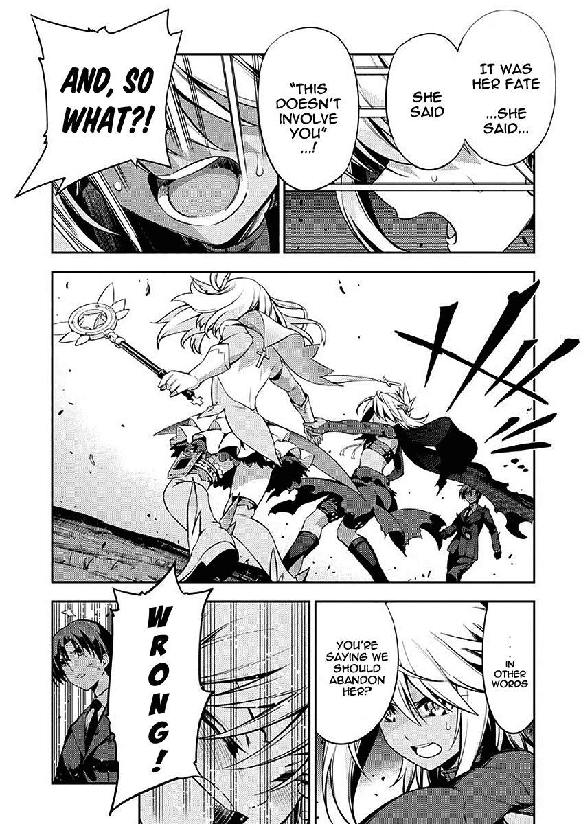 Fate/Kaleid Liner Prisma Illya 2wei! Chapter 26 page 27 - Chapter 26: Black Fate