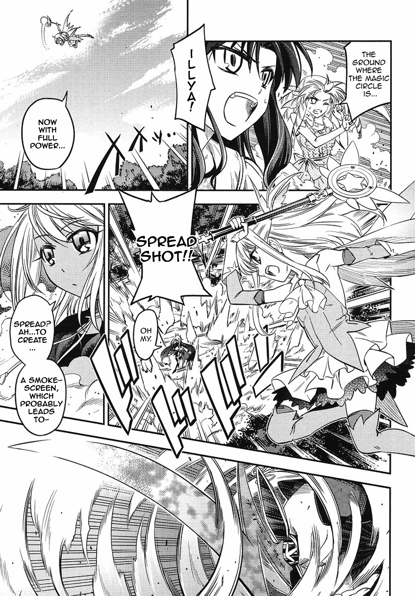 Fate/Kaleid Liner Prisma Illya 2wei! Chapter 3 page 11 - Chapter 3: Capturing the black one