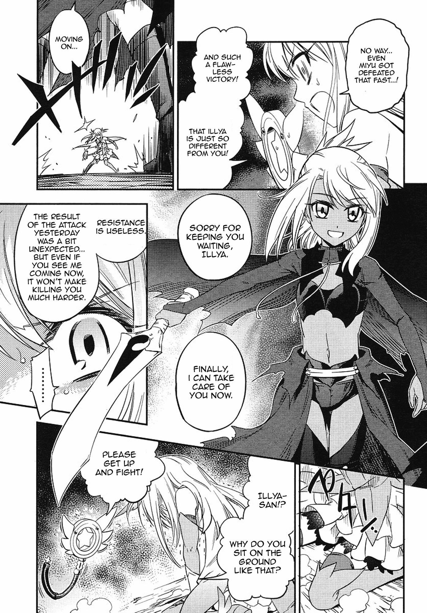Fate/Kaleid Liner Prisma Illya 2wei! Chapter 3 page 19 - Chapter 3: Capturing the black one
