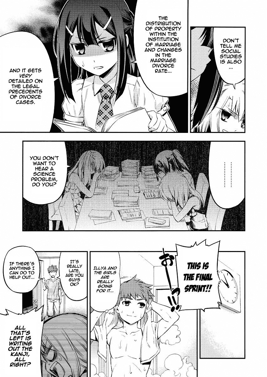 Fate/Kaleid Liner Prisma Illya 2wei! Chapter 5.5 page 5 - Chapter 5.5: Girls' Homework