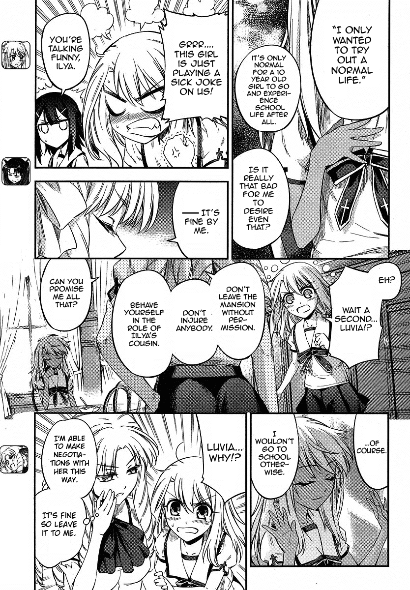 Fate/Kaleid Liner Prisma Illya 2wei! Chapter 6 page 5 - Chapter 6: The exchange student tempest