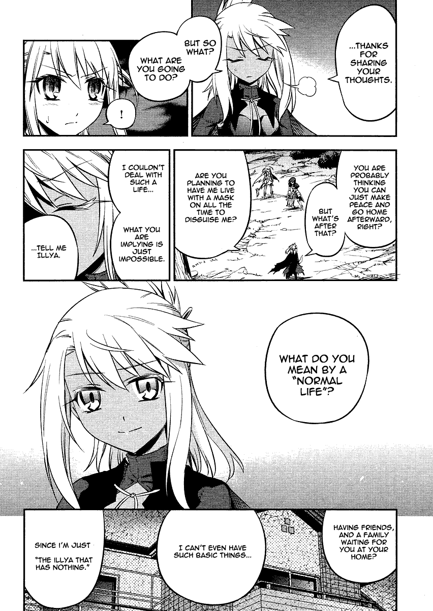 Fate/Kaleid Liner Prisma Illya 2wei! Chapter 9 page 24 - Chapter 9: Liar
