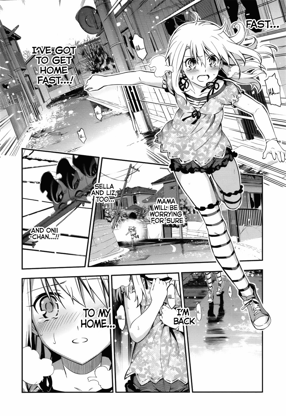 Fate/Kaleid Liner Prisma Illya Drei! Chapter 1 page 11 - Chapter 1: A City Submerged in Silver