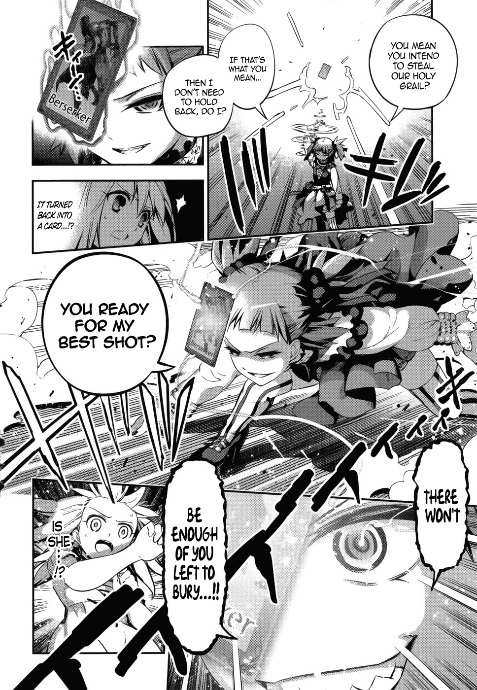 Fate/Kaleid Liner Prisma Illya Drei! Chapter 1 page 35 - Chapter 1: A City Submerged in Silver