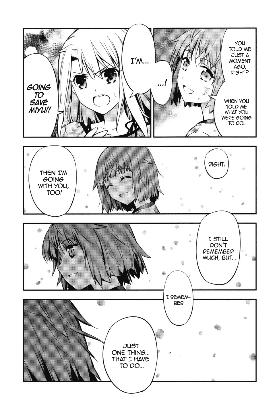 Fate/Kaleid Liner Prisma Illya Drei! Chapter 1 page 38 - Chapter 1: A City Submerged in Silver