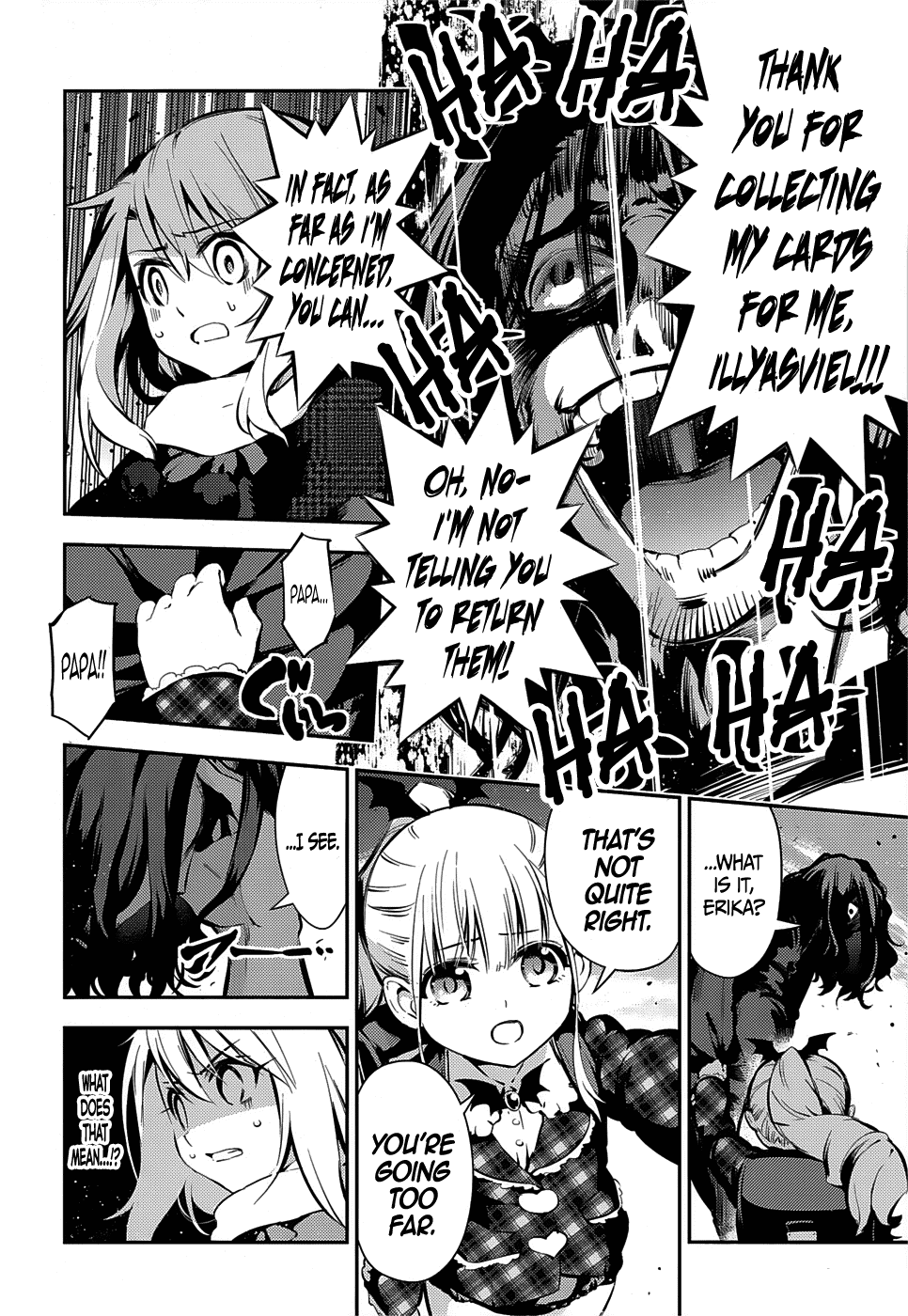 Fate/Kaleid Liner Prisma Illya Drei! Chapter 11 page 15 - Chapter 11: Icy Hostility