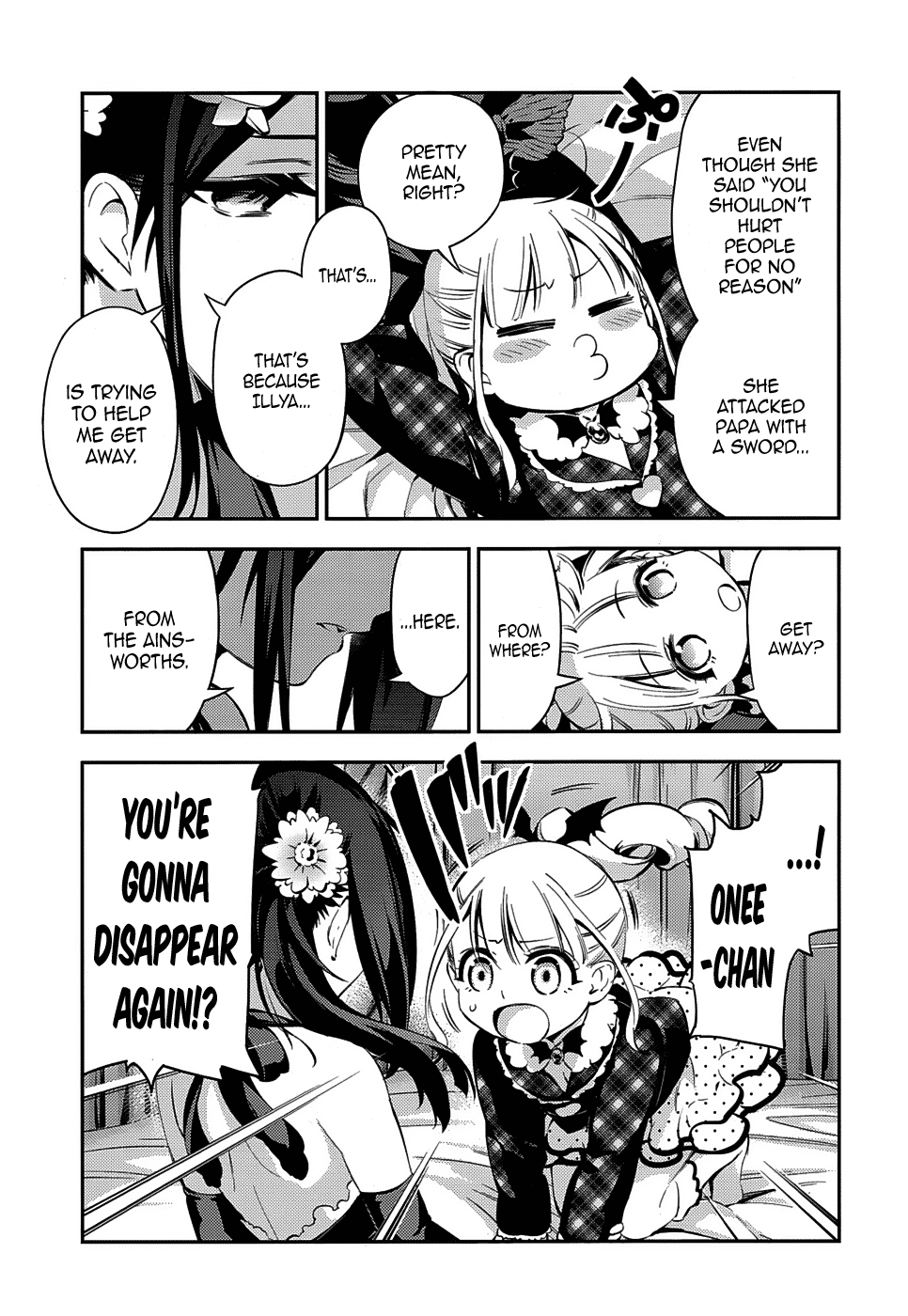 Fate/Kaleid Liner Prisma Illya Drei! Chapter 12 page 23 - Chapter 12: Rain and Ignorance