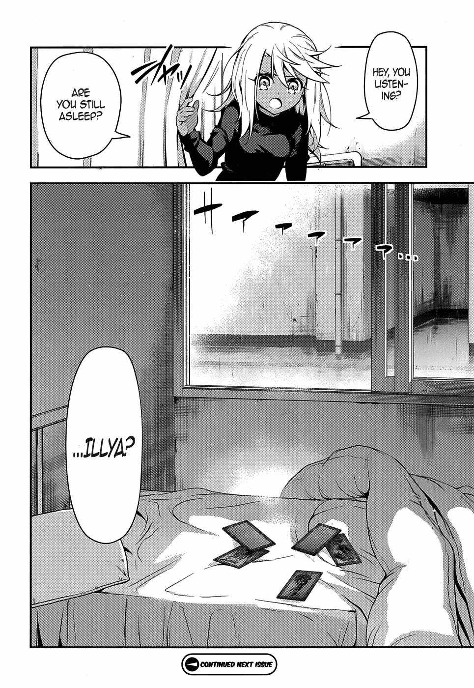 Fate/Kaleid Liner Prisma Illya Drei! Chapter 12 page 30 - Chapter 12: Rain and Ignorance