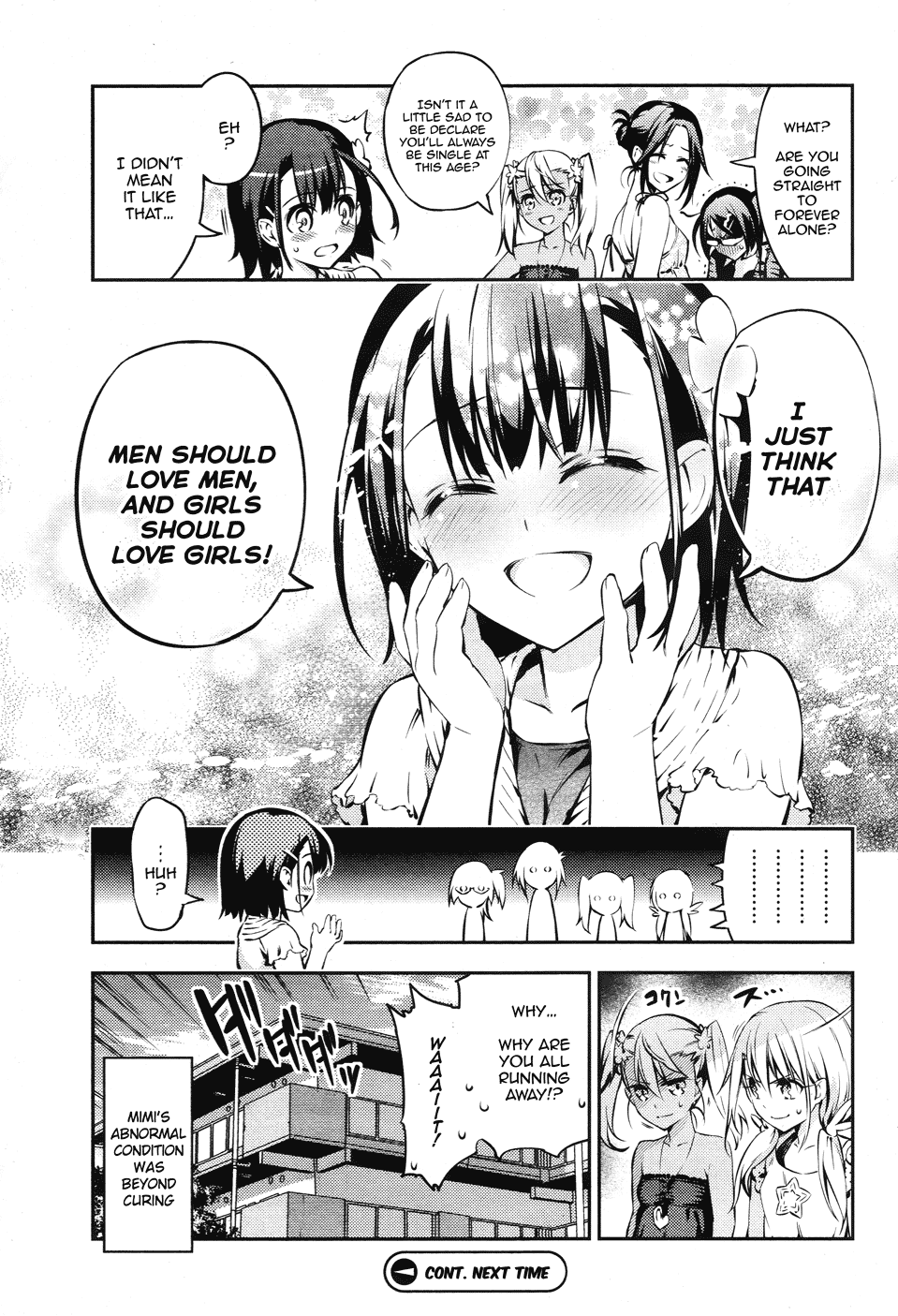 Fate/Kaleid Liner Prisma Illya Drei! Chapter 14.7 page 22 - Chapter 14.7: Girls, life is short - be rotten!