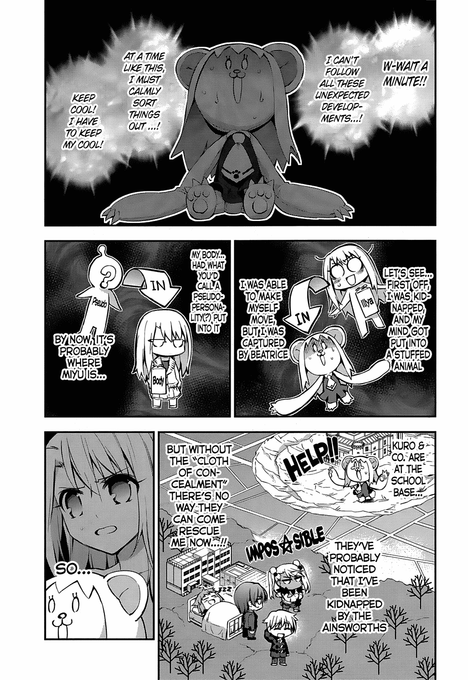 Fate/Kaleid Liner Prisma Illya Drei! Chapter 15 page 4 - Chapter 15: Onward, Illyabear