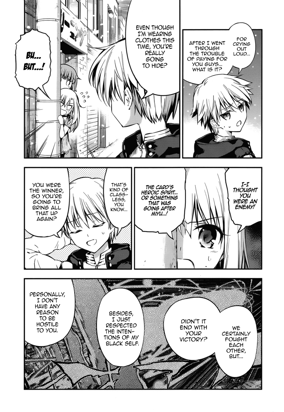 Fate/Kaleid Liner Prisma Illya Drei! Chapter 2 page 18 - Chapter 2: Encounters & Re-encounters