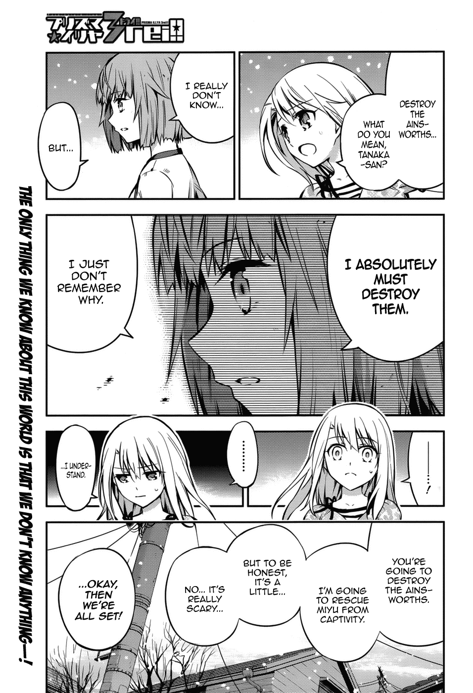 Fate/Kaleid Liner Prisma Illya Drei! Chapter 2 page 2 - Chapter 2: Encounters & Re-encounters