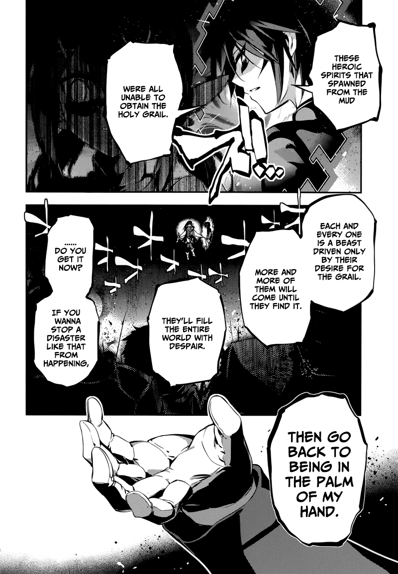 Fate/Kaleid Liner Prisma Illya Drei! Chapter 22.2 page 15 - Chapter 22.2: One Hand Takes, Another Hand Saves
