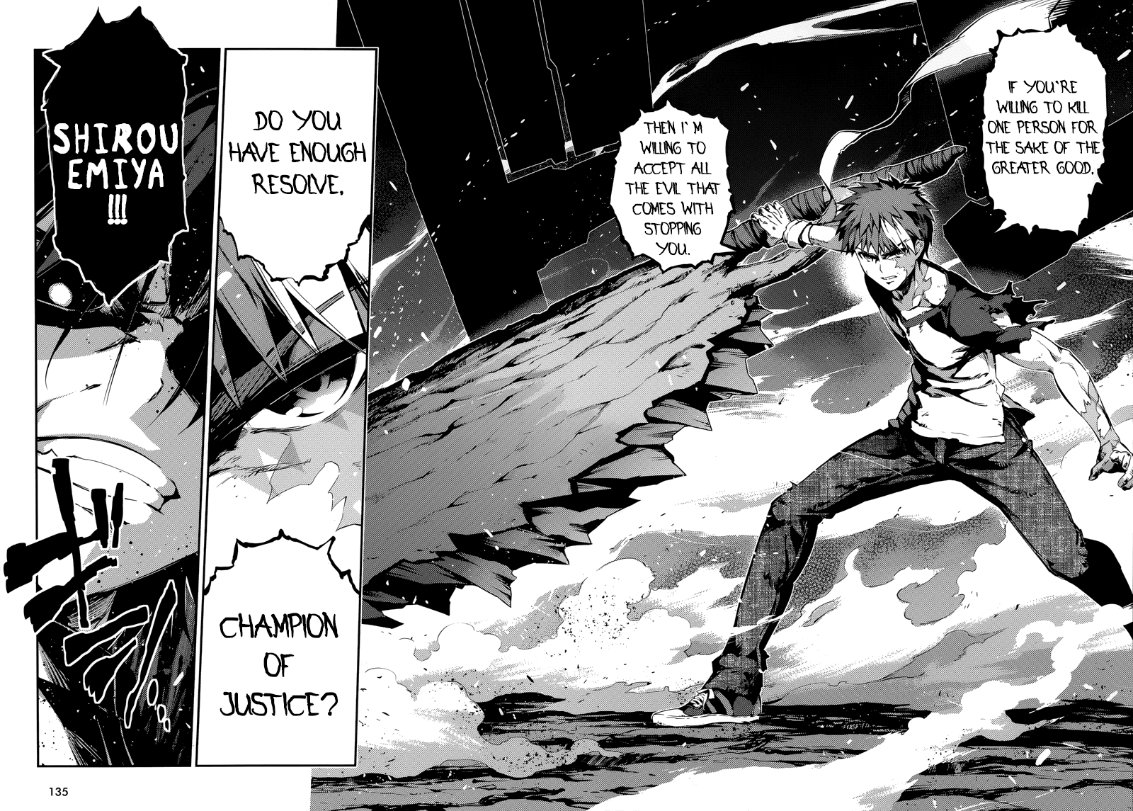 Fate/Kaleid Liner Prisma Illya Drei! Chapter 22.2 page 21 - Chapter 22.2: One Hand Takes, Another Hand Saves