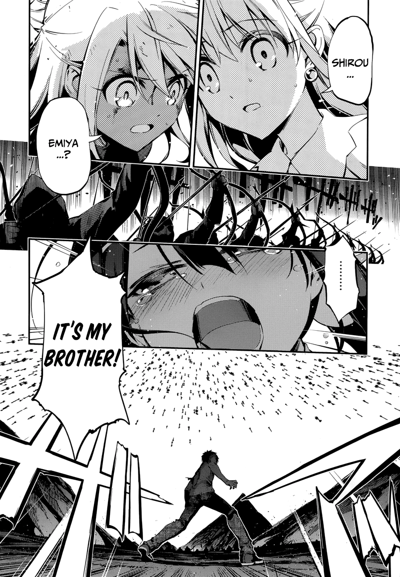 Fate/Kaleid Liner Prisma Illya Drei! Chapter 22.2 page 22 - Chapter 22.2: One Hand Takes, Another Hand Saves