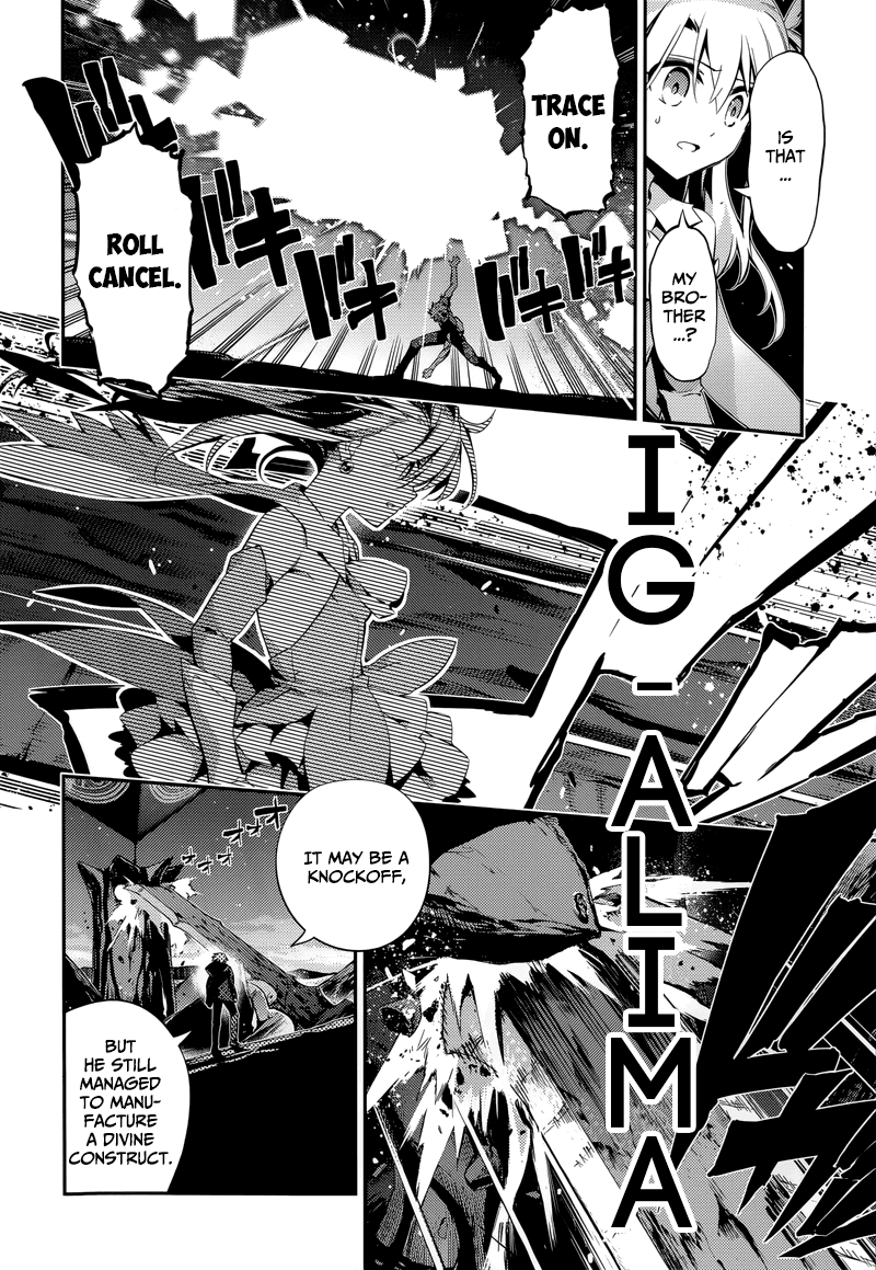 Fate/Kaleid Liner Prisma Illya Drei! Chapter 22.2 page 24 - Chapter 22.2: One Hand Takes, Another Hand Saves
