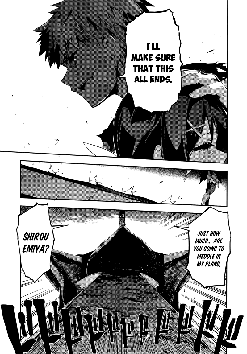 Fate/Kaleid Liner Prisma Illya Drei! Chapter 22.2 page 27 - Chapter 22.2: One Hand Takes, Another Hand Saves