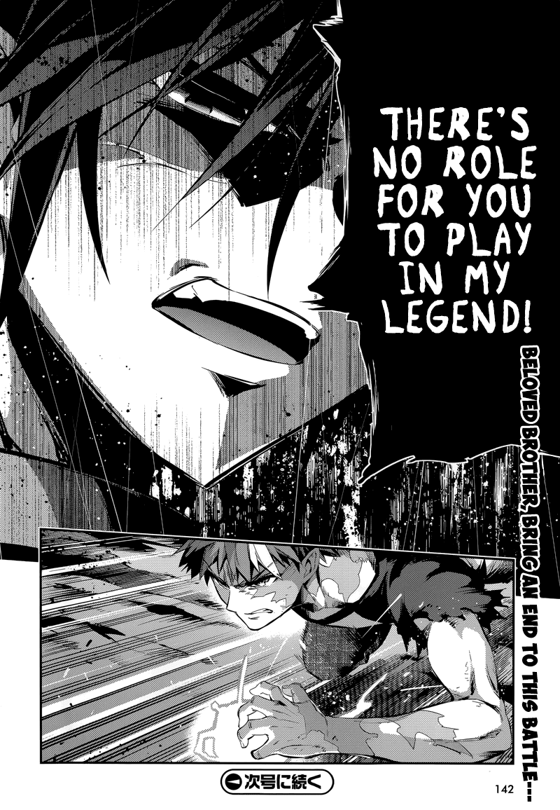 Fate/Kaleid Liner Prisma Illya Drei! Chapter 22.2 page 28 - Chapter 22.2: One Hand Takes, Another Hand Saves